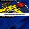 G128 - 6 Feet Tangle Free Spinning Flagpole (Black) Wisconsin Double Sided Brass Grommets Embroidered 3x5 ft (Flag Included) Aluminum Flag Pole